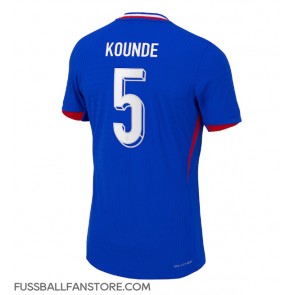 Frankreich Jules Kounde #5 Replik Heimtrikot EM 2024 Kurzarm